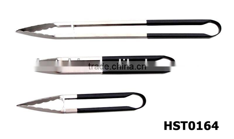 toaster tong with anti-slip TPR handle