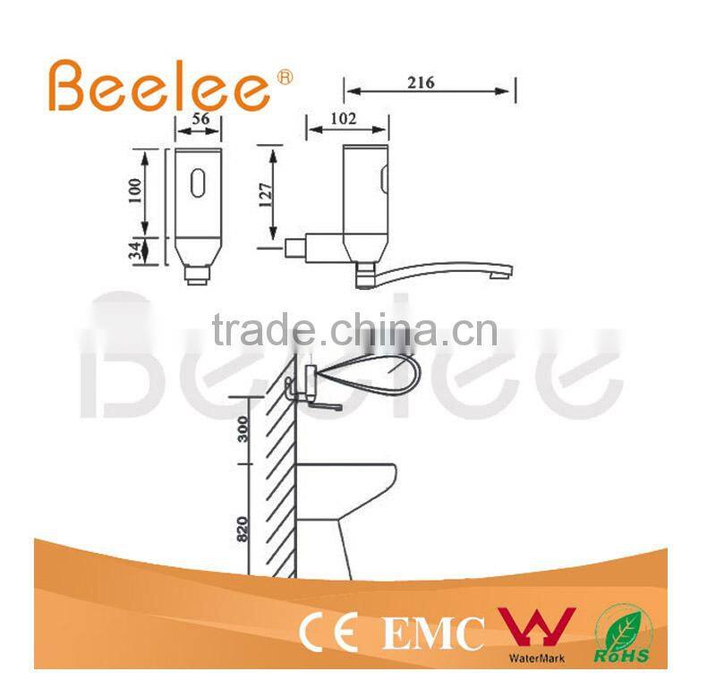 In Wall Touchless Bathroom Sensor Tap Basin Faucet Sensor (QH0159)