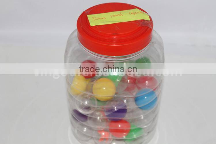 Plastic empty capsule, empty color capsules