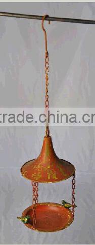 wholesale hanging metal garden bird feeder