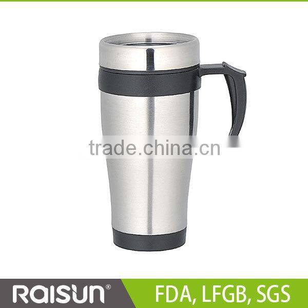 Hot Sale Stainless Steel Travel Mugs/Stainless Steel cute thermal coffee thermos travel aut/Stainless Steel Auto Mug 450ML 500ML
