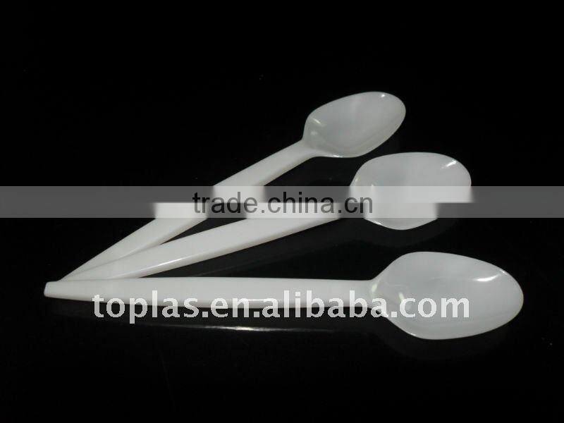 PS ice cream plastic spoon