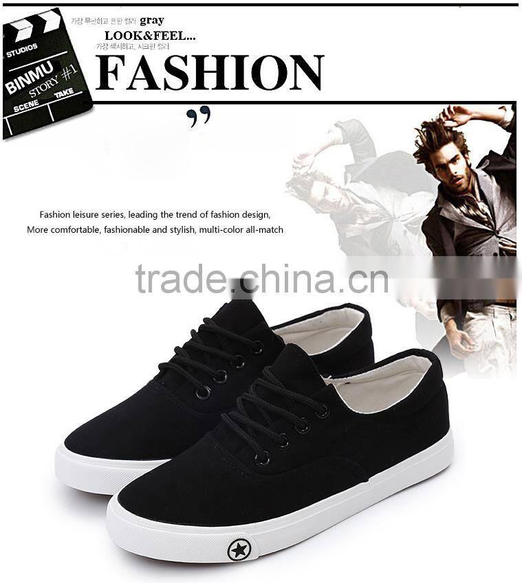 Latest design 2016 new fashion wholesale unisex canvas shoes factory