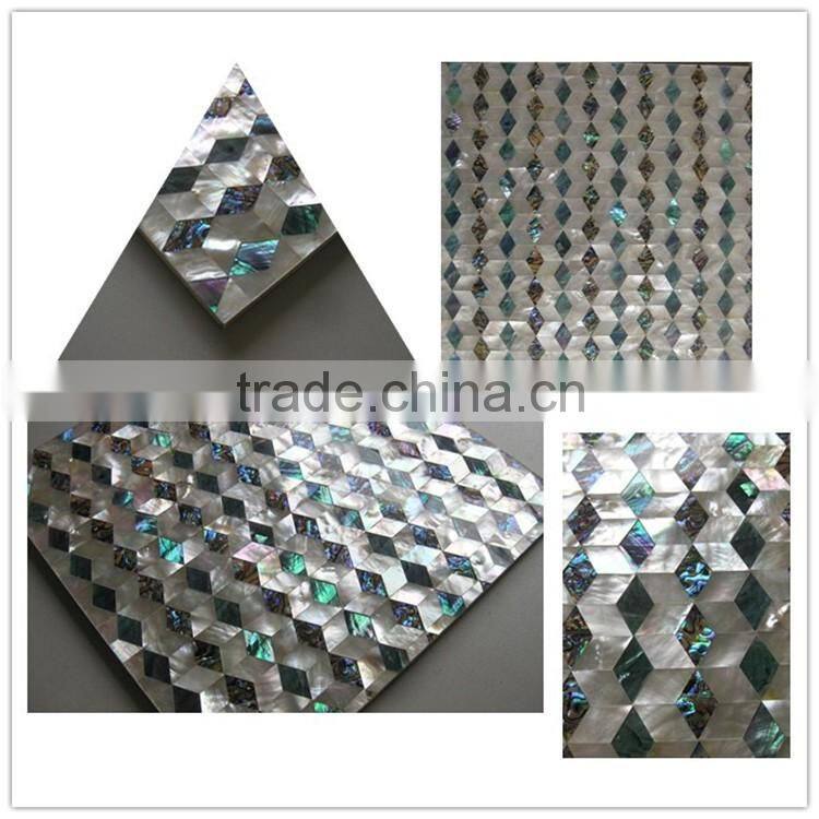 natural sea shell abalone shell mosaic tile ,mother of pearl shell mosaic