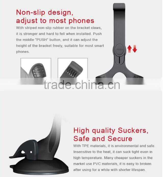 Alibaba wholesaler combination car air vent holder car mount window holder car accessories