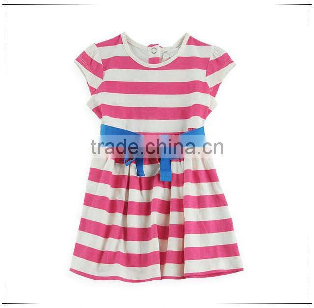 cotton 2015 summer child clothes girls dress baby princess sleeveless striped dresses children clothing From Guangzhou Baiyun