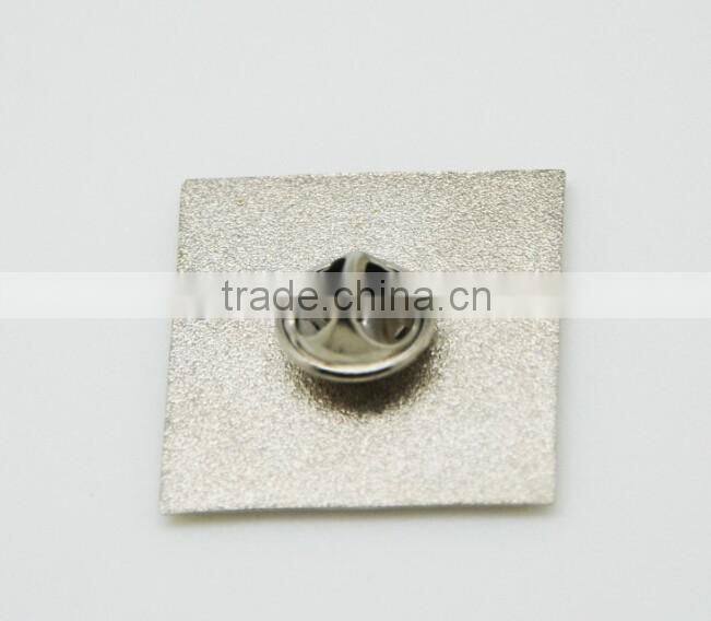 Good quality custom silver metal wholesale lapel pin
