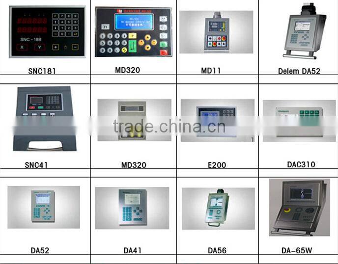 The best sale hydraulic press brake machine with CE certificated