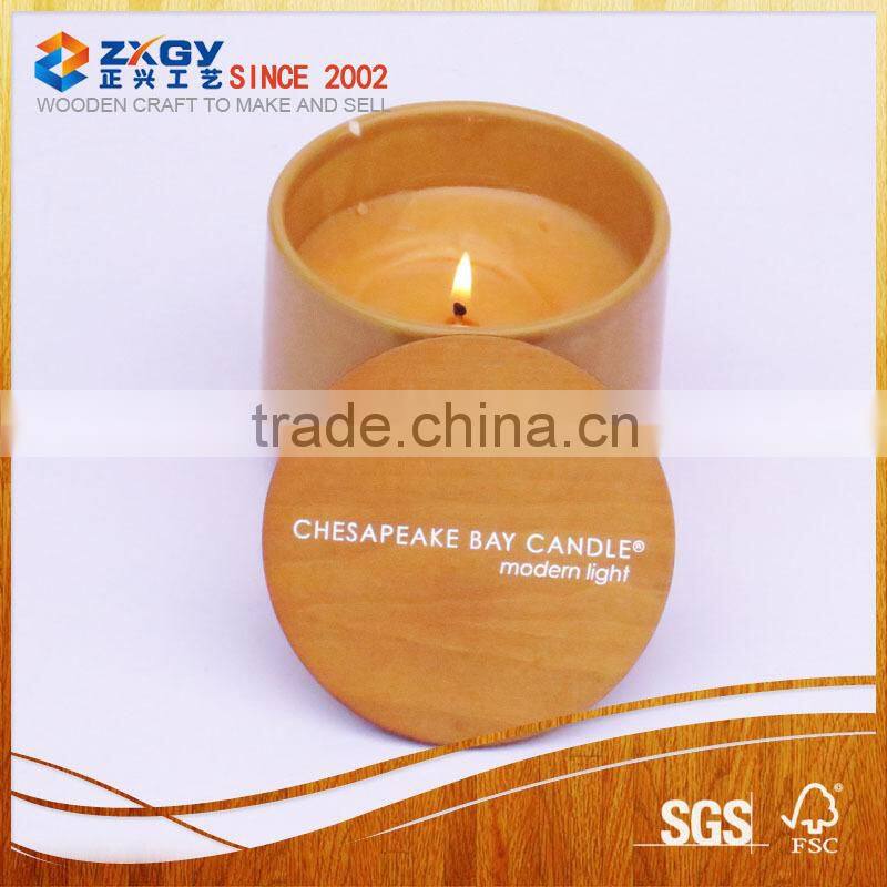 cosmetic packaging wood lid