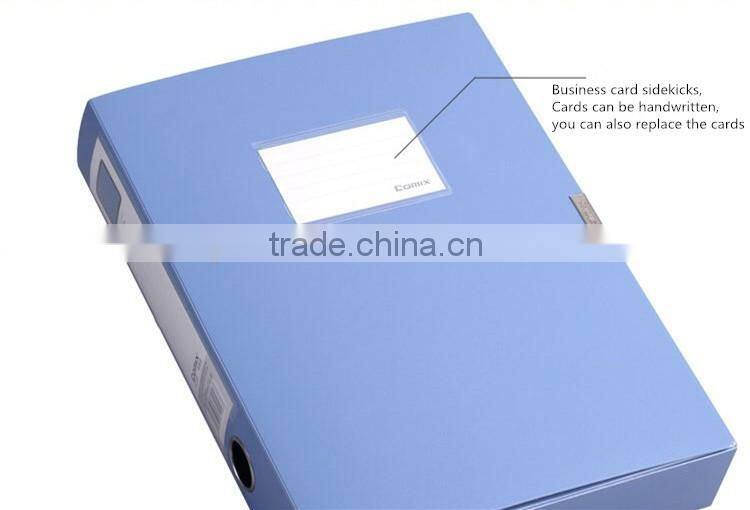comix stationeri offic HC-75 PP file box office Essential A4 75MM file folders
