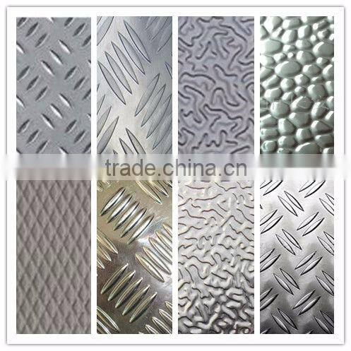 CC stucco 5052 5083 embossed aluminum sheet
