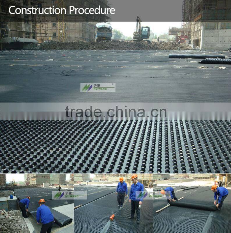 2016 new perforated Strip sheet drainage board water filter sheet PVC