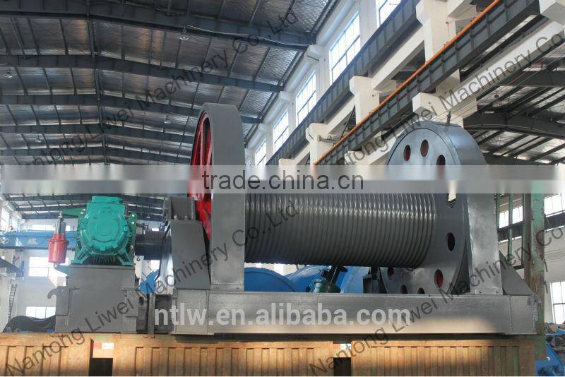 250KN shaft sinking winch winch rope