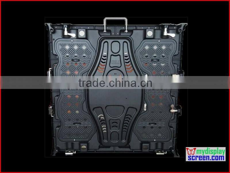 rental led display cabinet, aluminum die-casting, 640mm*640mm,indoor usage, design for p2.5,p5,p10 led module.