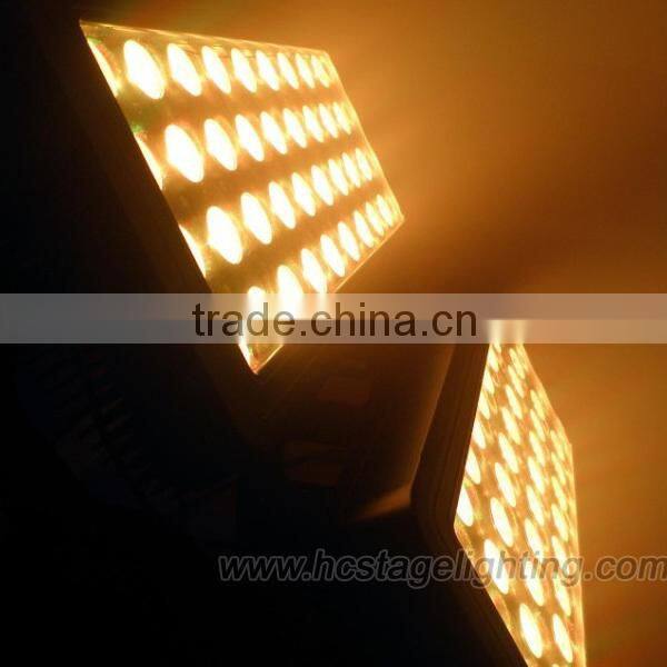 outdoor building projection lighting ip65 72*10w rgbw led 4in1 wall wash