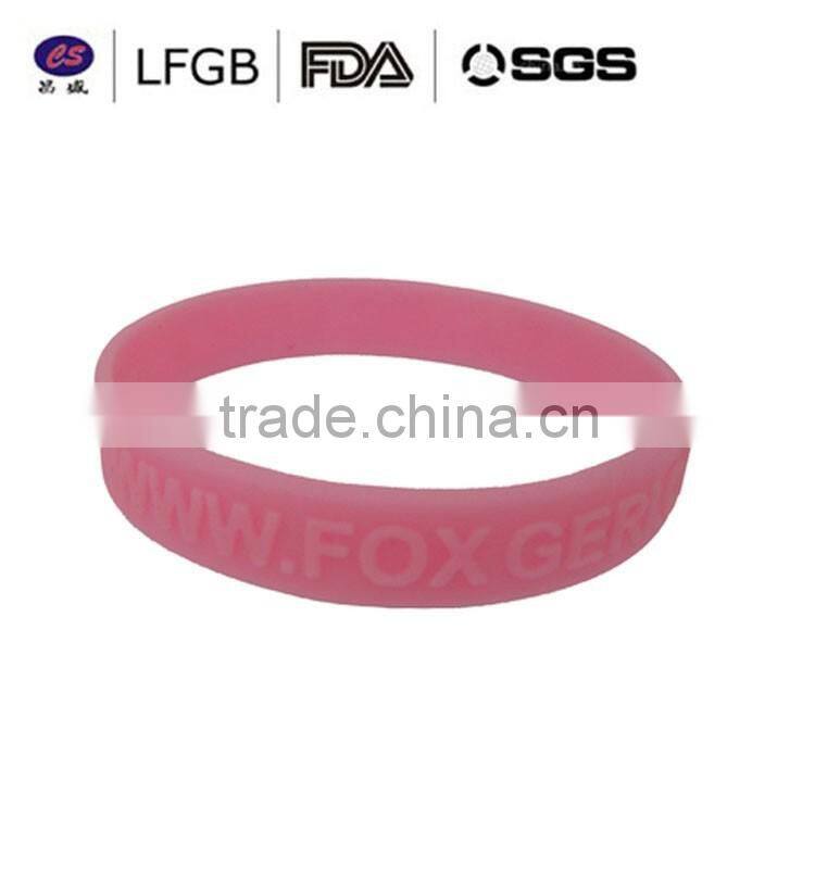 2016 Promotional fashion sport Bulk Cheap Silicone Wristband / Silicone Bracelet / Wrist Band