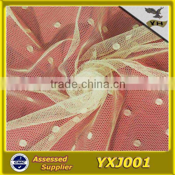wear-resisting mosquito net fabric in dot design