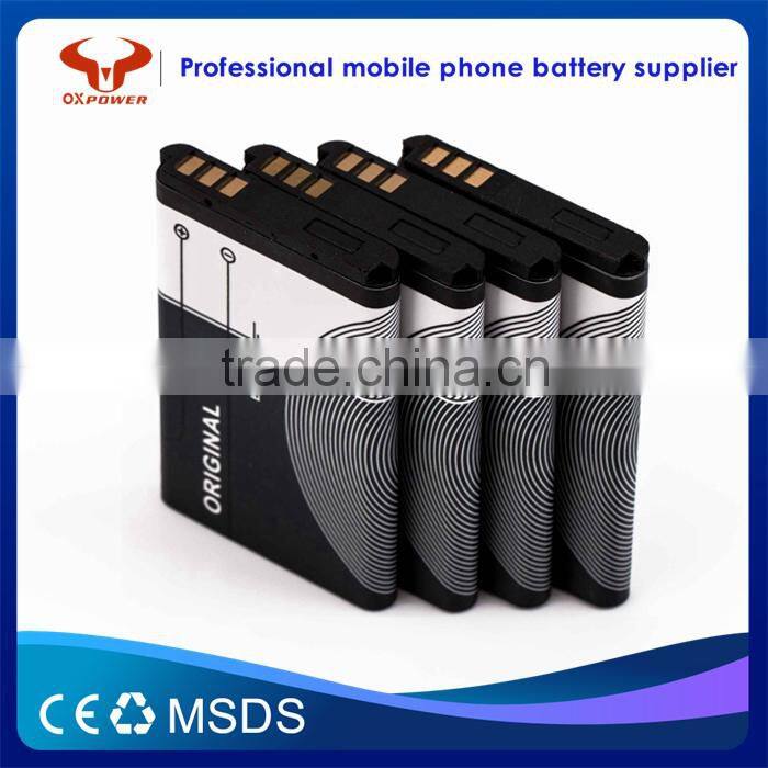 2016 professional factory cheapest price big order original quality 890mAh mobile phone battery for BL-4C