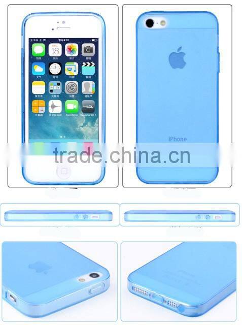 Sample Free!! Wholesale High Quaity Soft Plastic Phone Case For iPhone 5S 5C &Samsung S5 S4