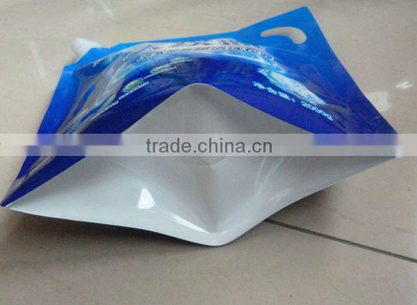 Detergent Stand Up Pouches with Spout