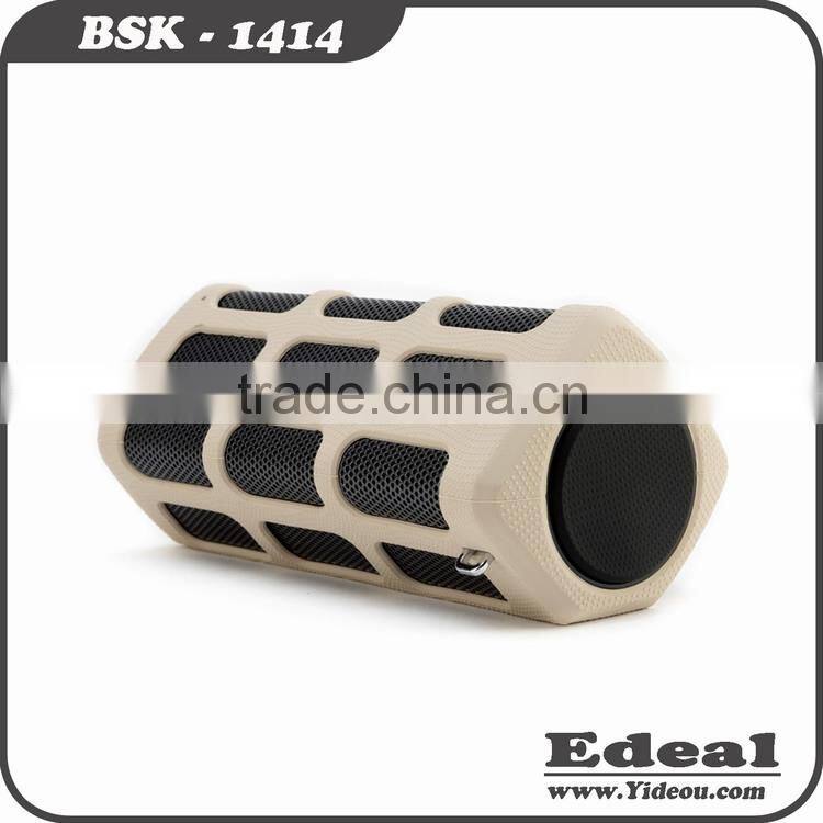 water proof powerfully up pill portable speaker for outdoor use with power bank