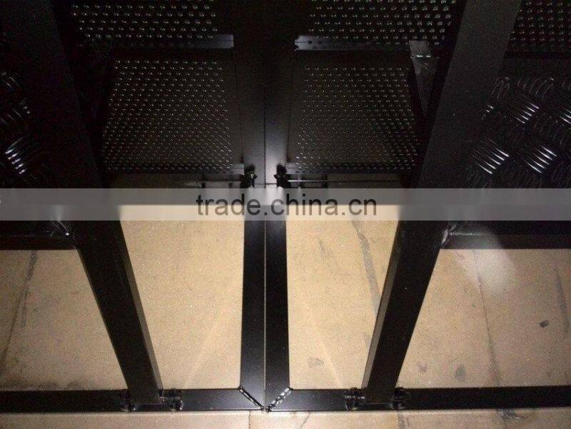 RP WDH:1.25x1x1.2m Economic aluminum crash barrier - trolly