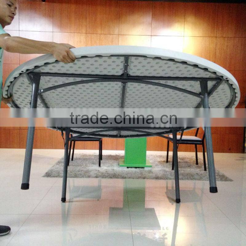 Outdoor Round Folding Plastic Table JC-T12