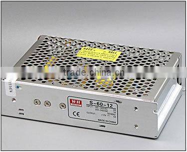 2015 hot sale led transformer dc power supply 60w 15v