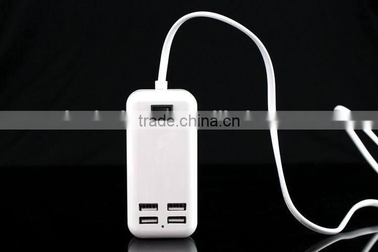 4-port USB Desktop Charger