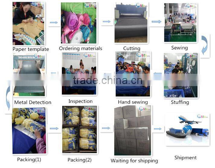 ICTI audit factory wholesale plush toy bouquet