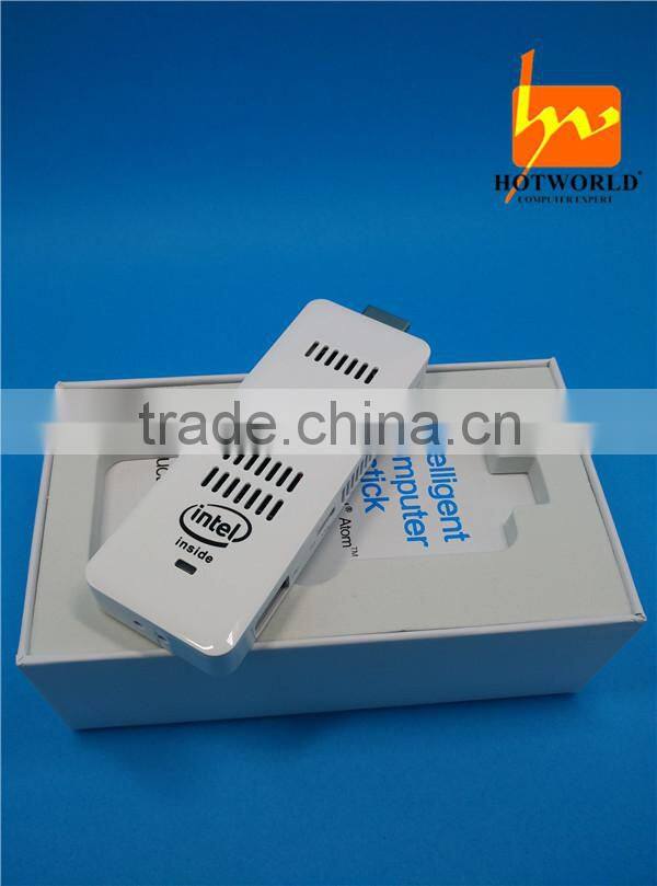 mini pc smart tv dongle stick with bluetooth and wifi TF USB slot
