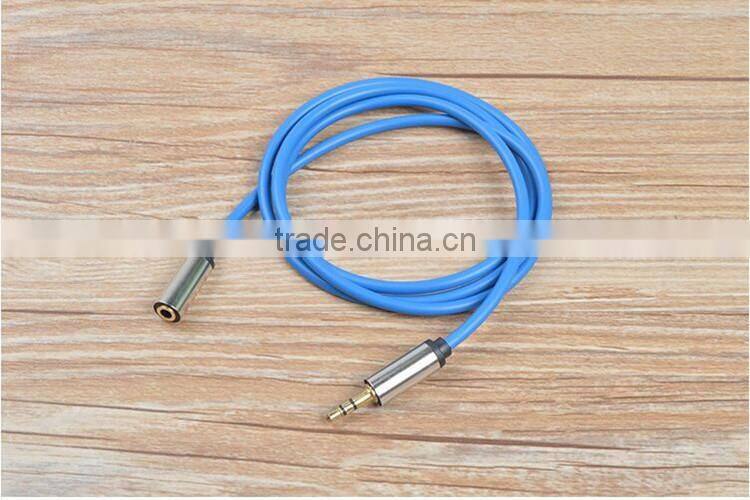 SYS Hot Selling 3.5mm Stereo Male To Female Audio Aux Cable