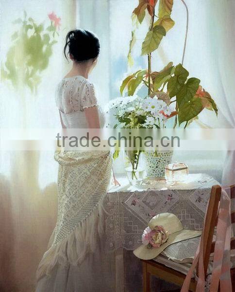 M-214 Modern Art Hot Sex Woman Oil Painting