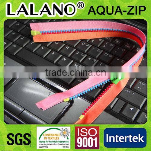 TPU zipper plastic chain with Europe Reach SVC,Oeko-Tex Standard 100 certificate