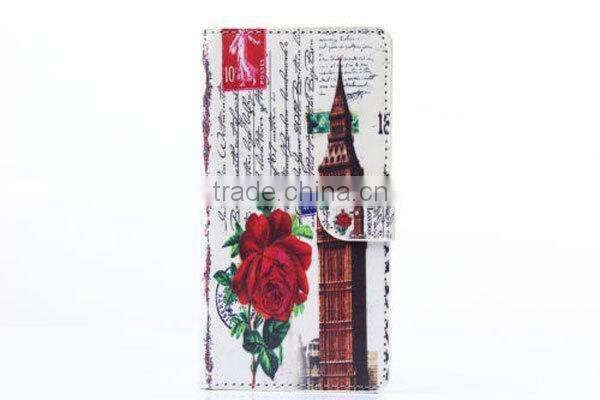 PU leather case for samsung galaxy A5,tower painting case for samsung galaxy A5,stand case for samsung