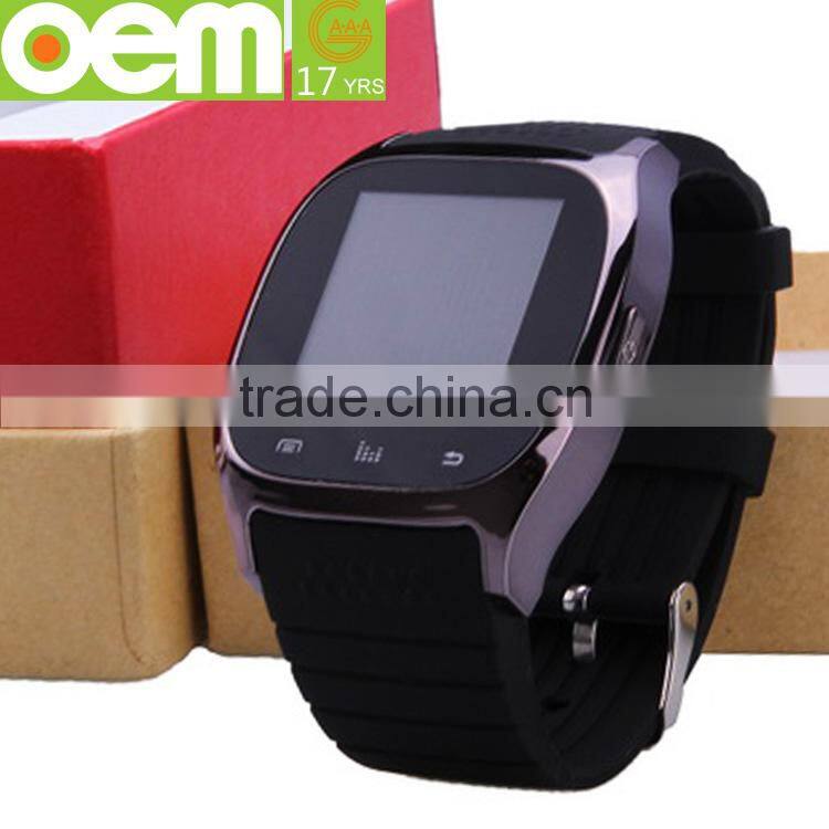 luxury waterproof silicone bracelet watch