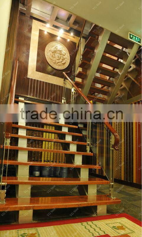 Iron Single Stringer Stair