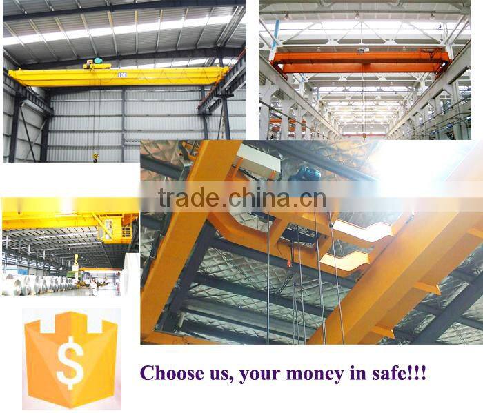 china top manufacture double girder bridge lift crane