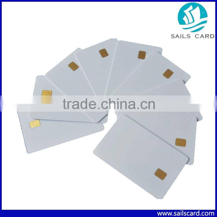 Customized Printing Contact ic card with FM4442/ AT24C02/ SLE5528 chip