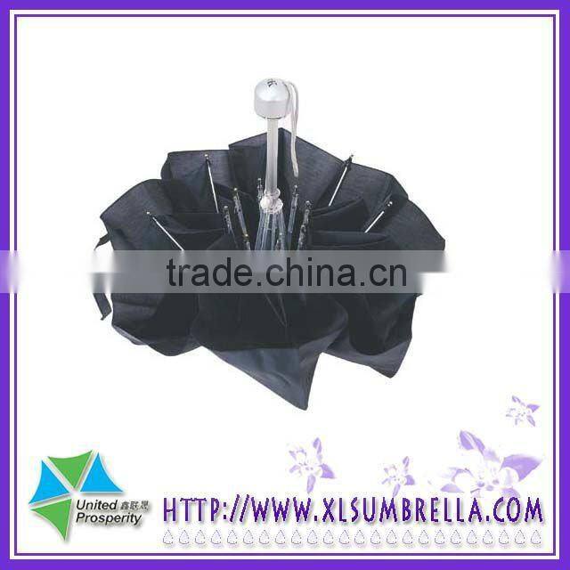 So funny mini umbrella with plastic Handle for Promotion have 5 foldable umbrella