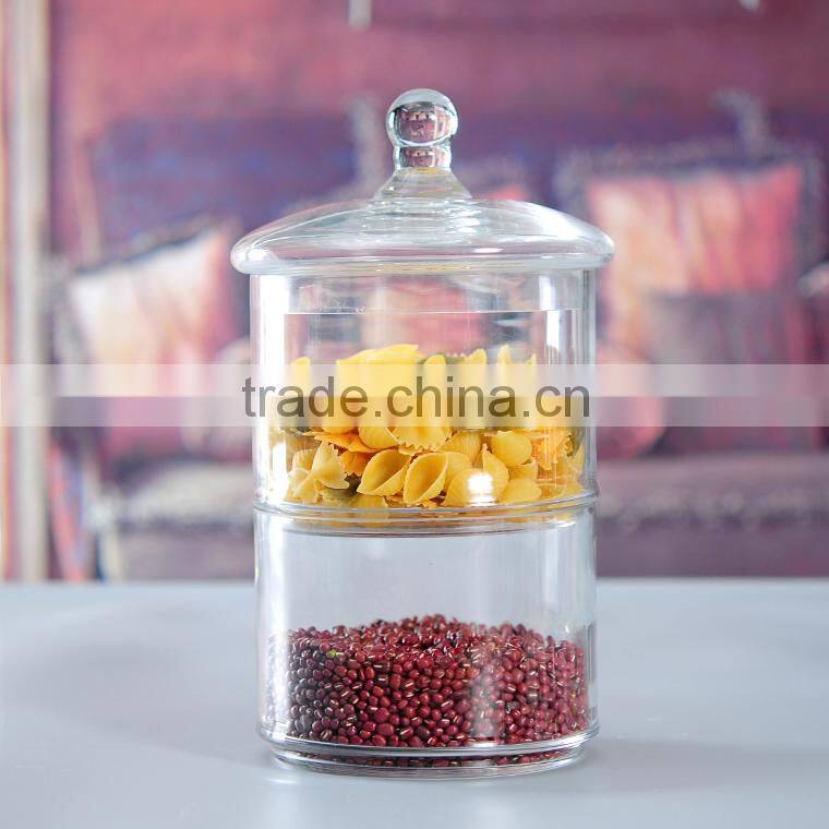 Elegant christmas food containers with willow plates