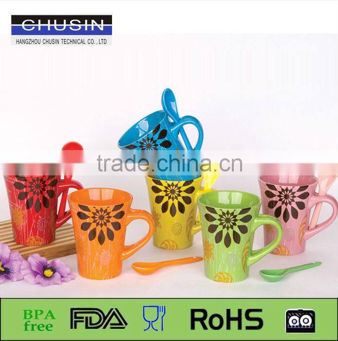China Manufacturer Manufacturing New Products 2014 Ceramic Round Mug