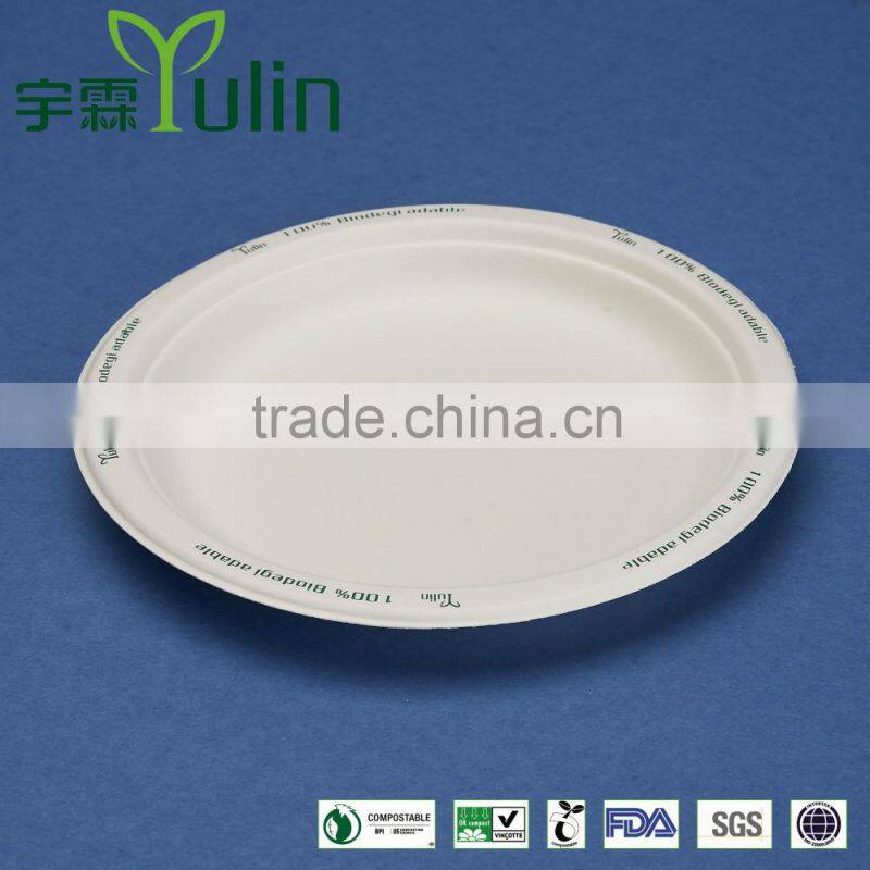 Christmas dinner paper tableware