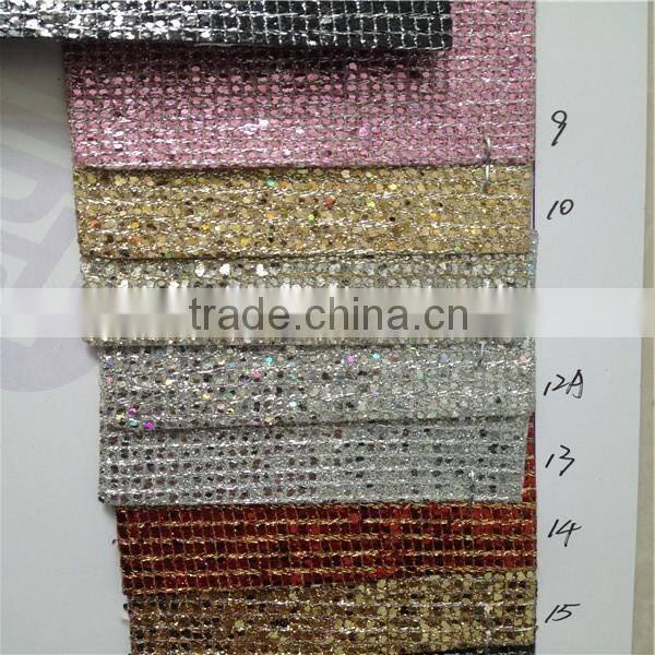 Shining PU leather for phone cases with best price made in China,special design