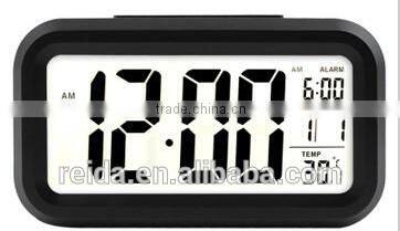 2015 Digital Table Alarm Clock with time&calendar&thermometer&snooze function