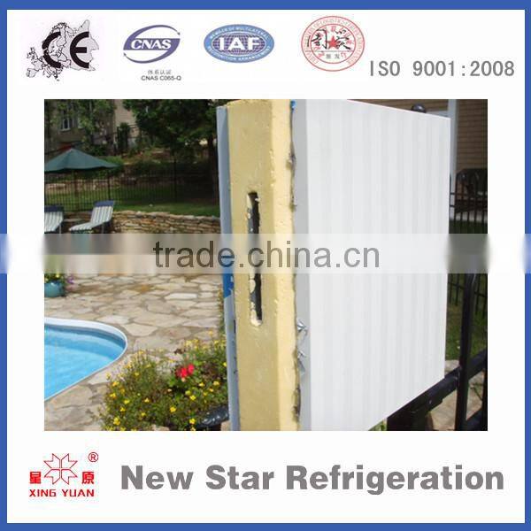 Cold room double swing door with pu panel