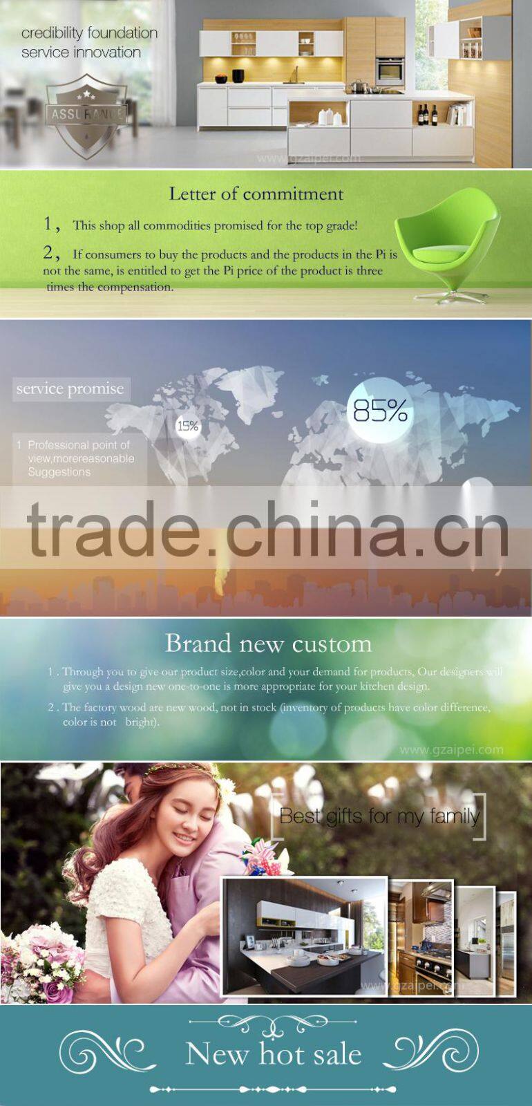 sale White Color Simple Style modern Kitchen Cabinet sale