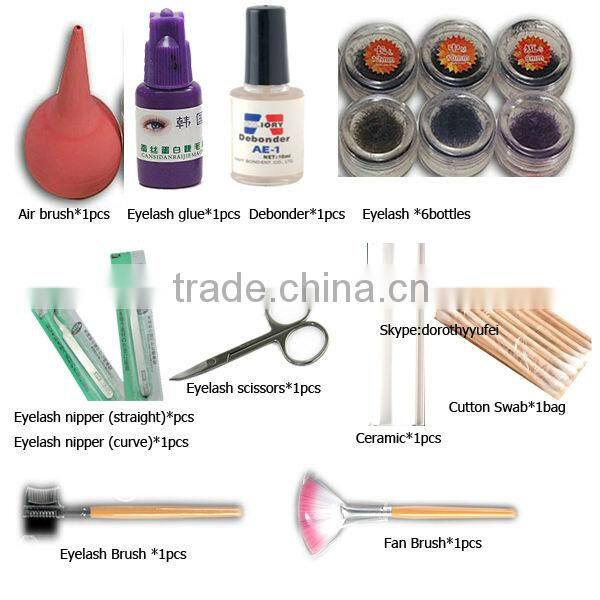 Professional eyelash extension kit