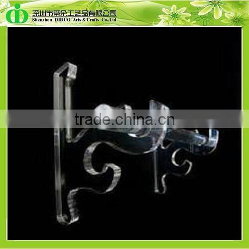 DDL-H048 Trade Assurance Chinese Factory Wholesale Acrylic Curtain Rod Rack