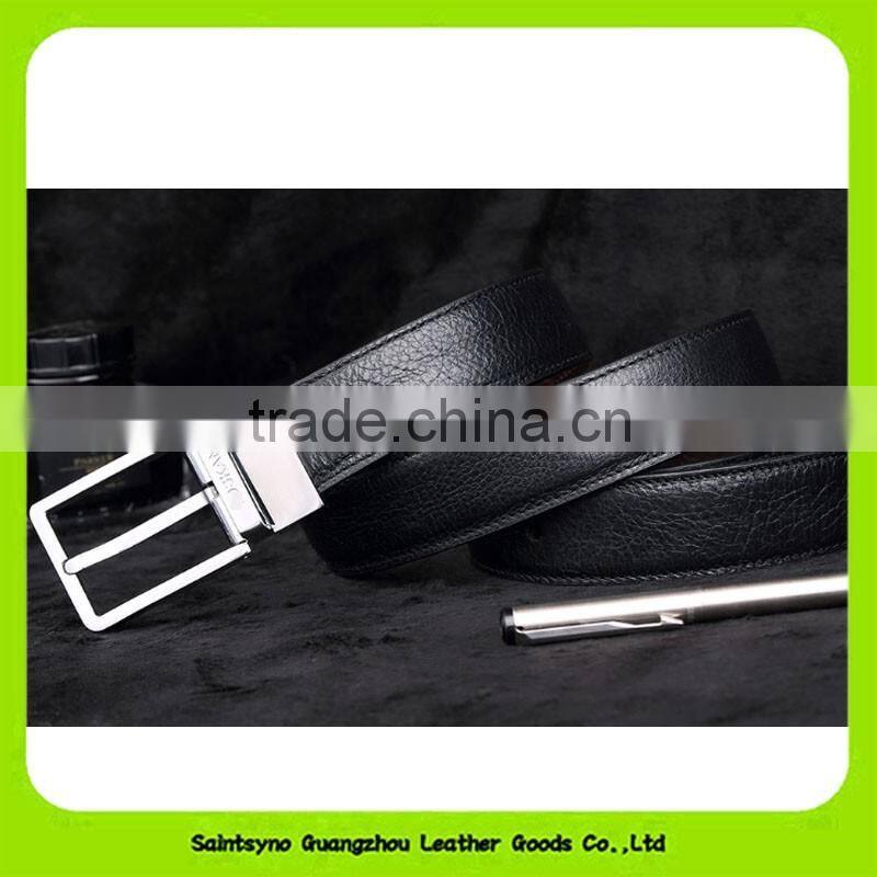 16017 Promotional item for key holder,leather belt and leather wallet gift set for VIP